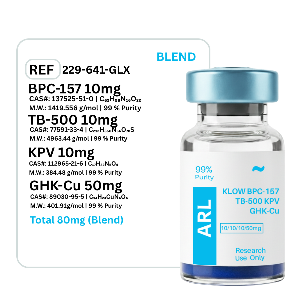 KLOW Blend - GHK-CU + TB-500 + BPC-157 + KPV